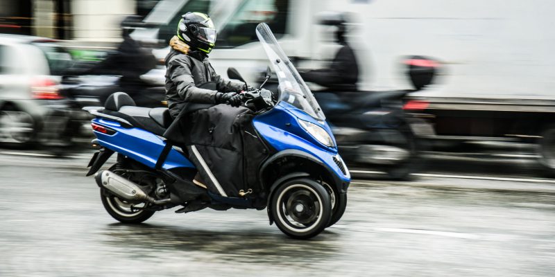 b rijbewijs motorscooter rijden